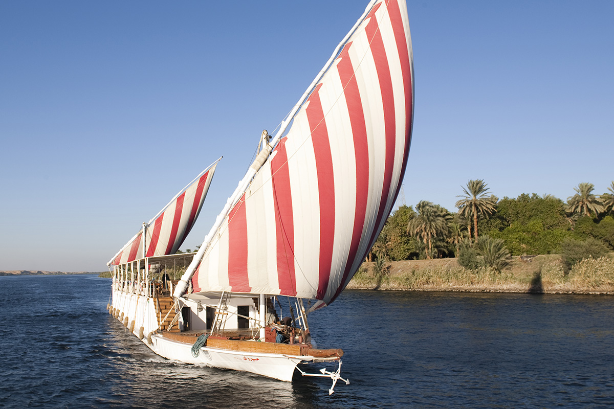 Riverboat the Nile Egypt