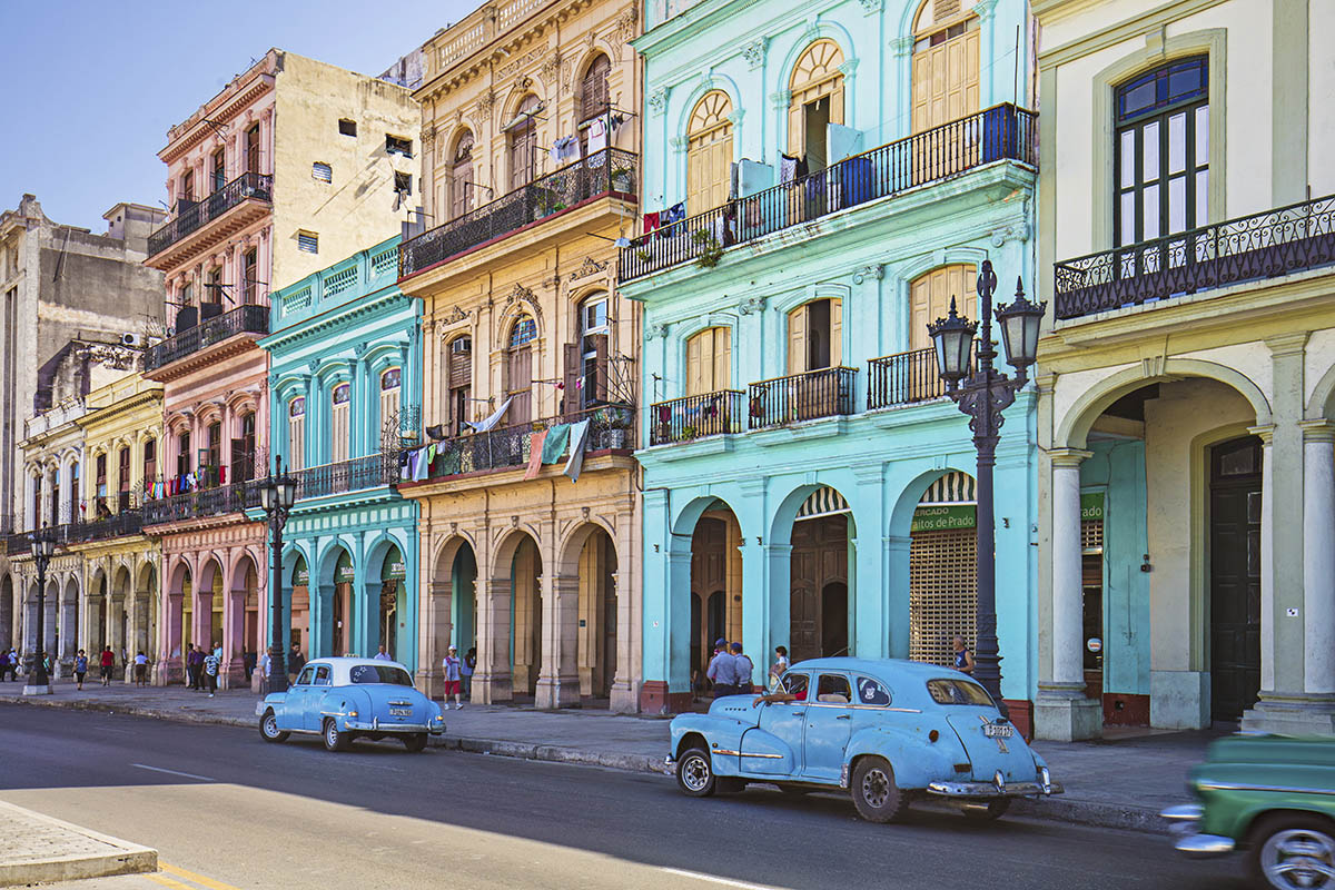 Exceptional architecture in Havana, Cuba