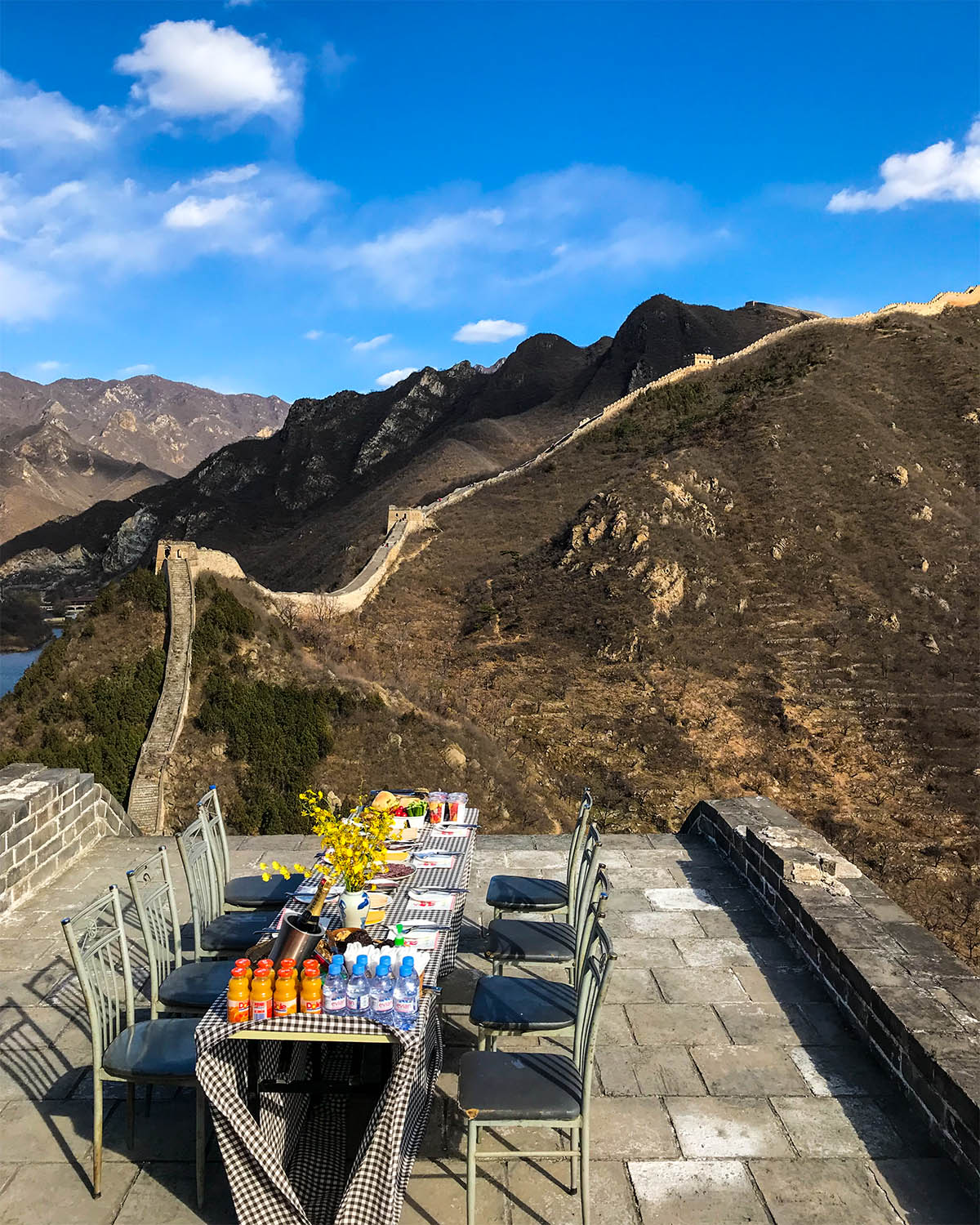 Great Wall of China Private Access Lunch