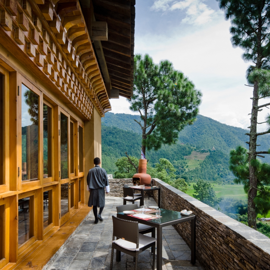 Uma Punakha at Pumakha valley during your luxury small group travel in Bhutan